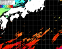ひまわり人工衛星:黒潮域,12:59JST,1時間合成画像