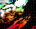 ひまわり人工衛星:黒潮域,21:59JST,1時間合成画像