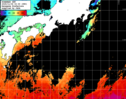 ひまわり人工衛星:黒潮域,11:59JST,1時間合成画像
