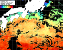 ひまわり人工衛星:黒潮域,15:59JST,1時間合成画像
