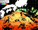 ひまわり人工衛星:黒潮域,20:59JST,1時間合成画像