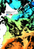 NOAA人工衛星画像:親潮域, 1日合成画像(2025/11/08UTC)