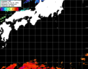ひまわり人工衛星:黒潮域,13:59JST,1時間合成画像