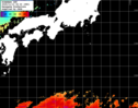 ひまわり人工衛星:黒潮域,15:59JST,1時間合成画像