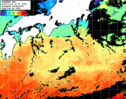 ひまわり人工衛星:黒潮域,00:59JST,1時間合成画像