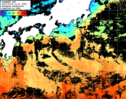 ひまわり人工衛星:黒潮域,23:59JST,1時間合成画像
