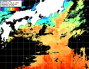 ひまわり人工衛星:黒潮域,15:59JST,1時間合成画像