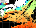 ひまわり人工衛星:黒潮域,21:59JST,1時間合成画像
