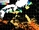 ひまわり人工衛星:黒潮域,22:59JST,1時間合成画像