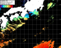 ひまわり人工衛星:黒潮域,14:59JST,1時間合成画像