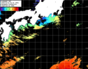 ひまわり人工衛星:黒潮域,15:59JST,1時間合成画像