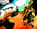 ひまわり人工衛星:黒潮域,11:59JST,1時間合成画像