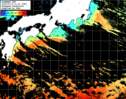 ひまわり人工衛星:黒潮域,10:59JST,1時間合成画像