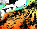 ひまわり人工衛星:黒潮域,10:59JST,1時間合成画像
