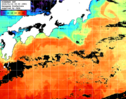 ひまわり人工衛星:黒潮域,14:59JST,1時間合成画像
