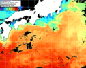 ひまわり人工衛星:黒潮域,14:59JST,1時間合成画像