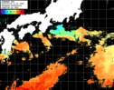 ひまわり人工衛星:黒潮域,16:59JST,1時間合成画像