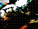ひまわり人工衛星:黒潮域,19:59JST,1時間合成画像