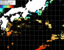 ひまわり人工衛星:黒潮域,20:59JST,1時間合成画像