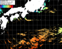 ひまわり人工衛星:黒潮域,03:59JST,1時間合成画像
