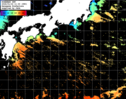 ひまわり人工衛星:黒潮域,20:59JST,1時間合成画像