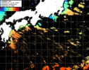 ひまわり人工衛星:黒潮域,21:59JST,1時間合成画像