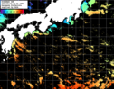 ひまわり人工衛星:黒潮域,00:59JST,1時間合成画像