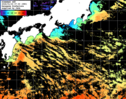 ひまわり人工衛星:黒潮域,16:59JST,1時間合成画像