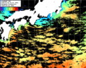 ひまわり人工衛星:黒潮域,14:59JST,1時間合成画像