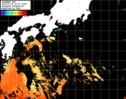 ひまわり人工衛星:黒潮域,18:59JST,1時間合成画像