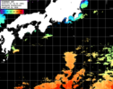 ひまわり人工衛星:黒潮域,11:59JST,1時間合成画像