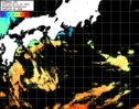 ひまわり人工衛星:黒潮域,20:59JST,1時間合成画像