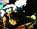 ひまわり人工衛星:黒潮域,21:59JST,1時間合成画像