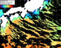 ひまわり人工衛星:黒潮域,10:59JST,1時間合成画像