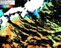 ひまわり人工衛星:黒潮域,11:59JST,1時間合成画像