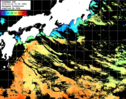 ひまわり人工衛星:黒潮域,16:59JST,1時間合成画像
