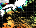 ひまわり人工衛星:黒潮域,20:59JST,1時間合成画像
