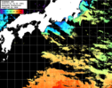 ひまわり人工衛星:黒潮域,11:59JST,1時間合成画像