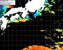 ひまわり人工衛星:黒潮域,17:59JST,1時間合成画像