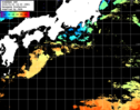 ひまわり人工衛星:黒潮域,23:59JST,1時間合成画像