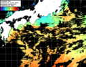 ひまわり人工衛星:黒潮域,08:59JST,1時間合成画像