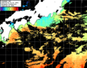 ひまわり人工衛星:黒潮域,11:59JST,1時間合成画像