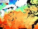 ひまわり人工衛星:黒潮域,12:59JST,1時間合成画像