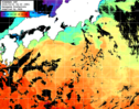ひまわり人工衛星:黒潮域,13:59JST,1時間合成画像
