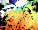 ひまわり人工衛星:黒潮域,16:59JST,1時間合成画像