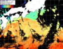 ひまわり人工衛星:黒潮域,13:59JST,1時間合成画像