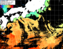 ひまわり人工衛星:黒潮域,19:59JST,1時間合成画像