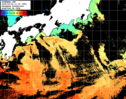 ひまわり人工衛星:黒潮域,20:59JST,1時間合成画像