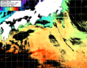 ひまわり人工衛星:黒潮域,14:59JST,1時間合成画像