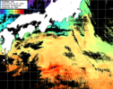 ひまわり人工衛星:黒潮域,15:59JST,1時間合成画像